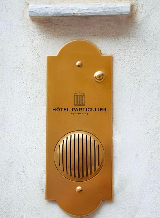 Hôtel Particulier Montmartre Paris Exterior foto